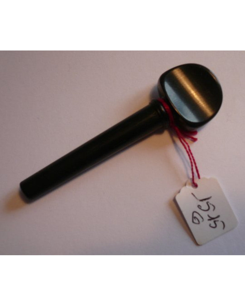 Cheville violon 4/4 "gros cône" modèle standard ébène