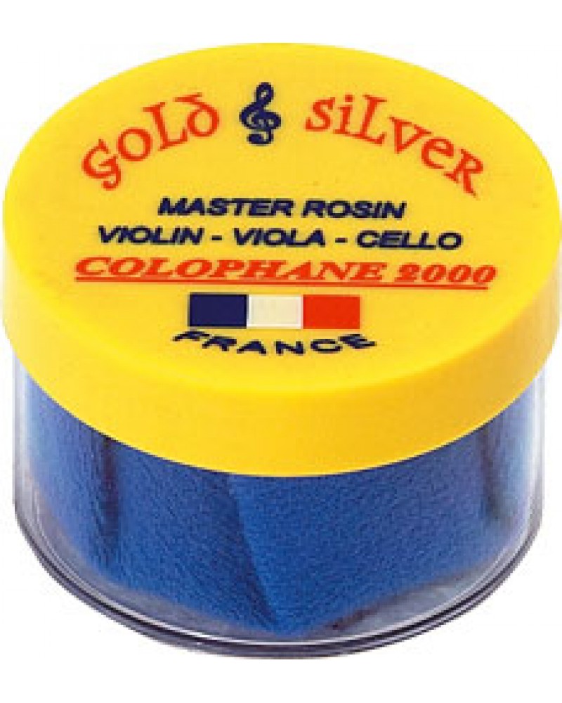 photo de colophane GOLD&SILVER violon, alto, cello
