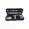 photo de Etui alto mod. conservatoire ajustable - ajustable 38 à 42cm - noir/bleu beige