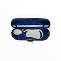 photo de Etui violon 4/4 Demi-lune PASSION luxe noir/bleu-beige(