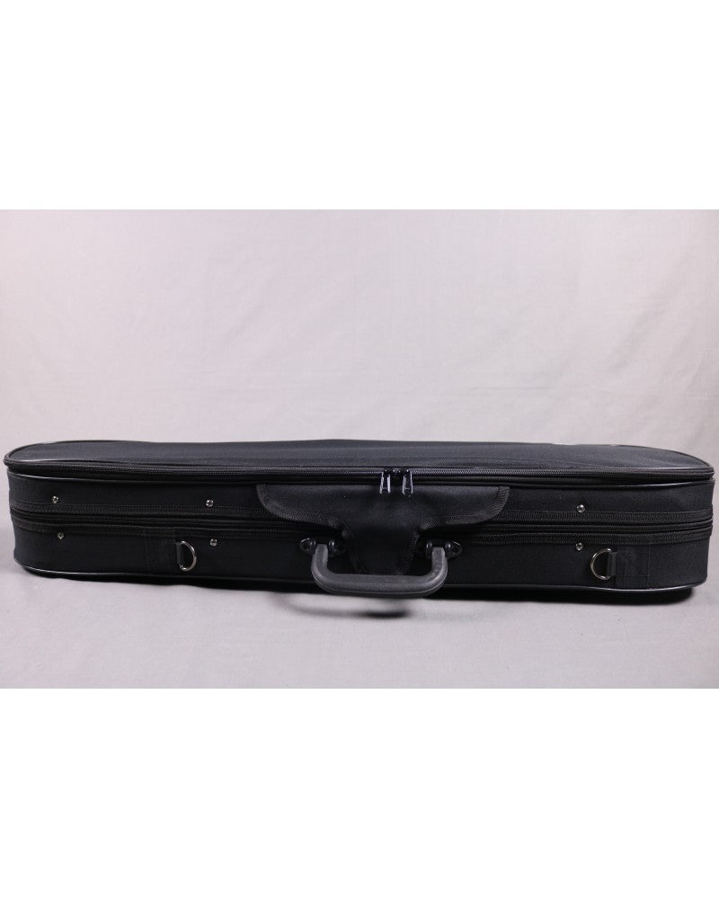photo de Etui violon forme 4/4 noir/bleu