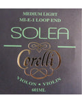 photo de MI boucle - violon 4/4 CORELLI SOLEA - Medium light