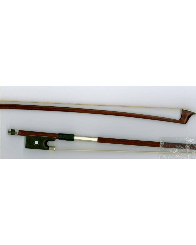 photo de Archet violon 1/2 bois de Brésil, baguette octogone