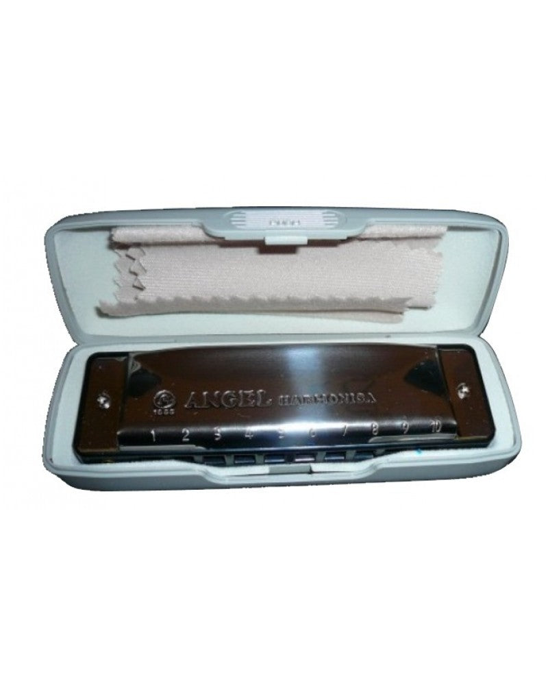 photo de Harmonicas modèle droit à un côté, 10 lames, "en DO"