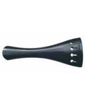 photo de Cordier alto modèle Français en ébène, barrette noire [corne de buffle] Longueur totale : 126mm
