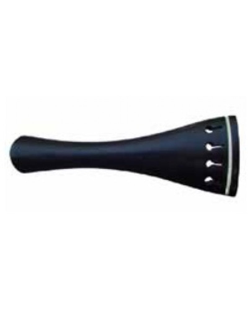 photo de Cordier violon modèle Français en ébène, barrette blanche [mammouth] Longueur totale : 109.5mm