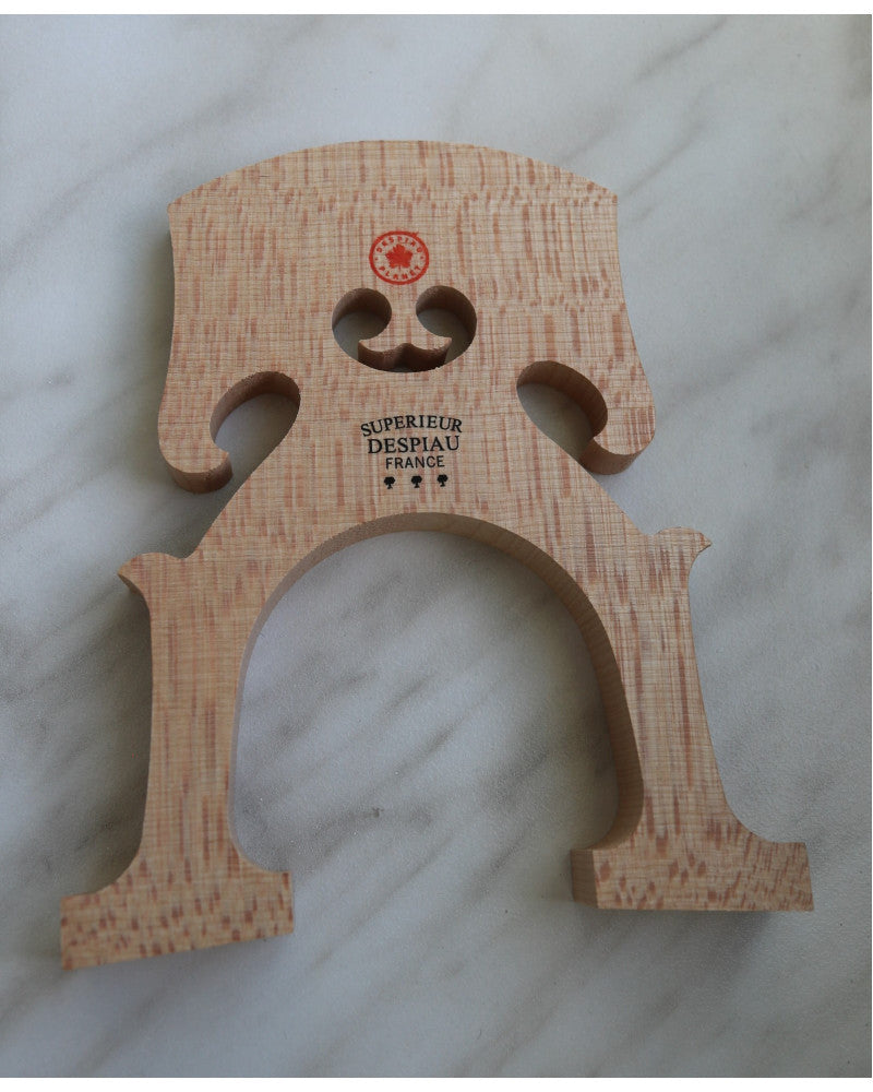 photo de Chevalet violoncelle 4/4 DESPIAU planet non préparé - Traité - Modèle Belge - 90mm - Qualité A
