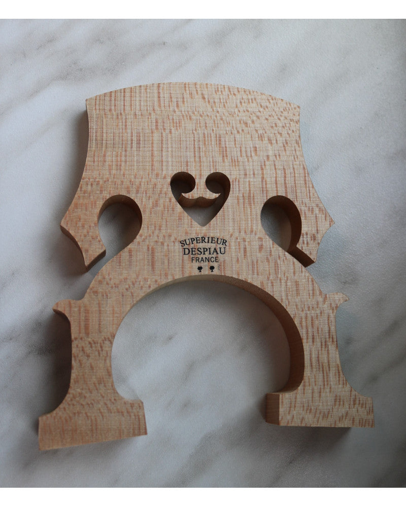 photo de Chevalet violoncelle 4/4 DESPIAU "Pont d'Avignon" non préparé - Traité - Modèle Français - 92mm - Qualité B