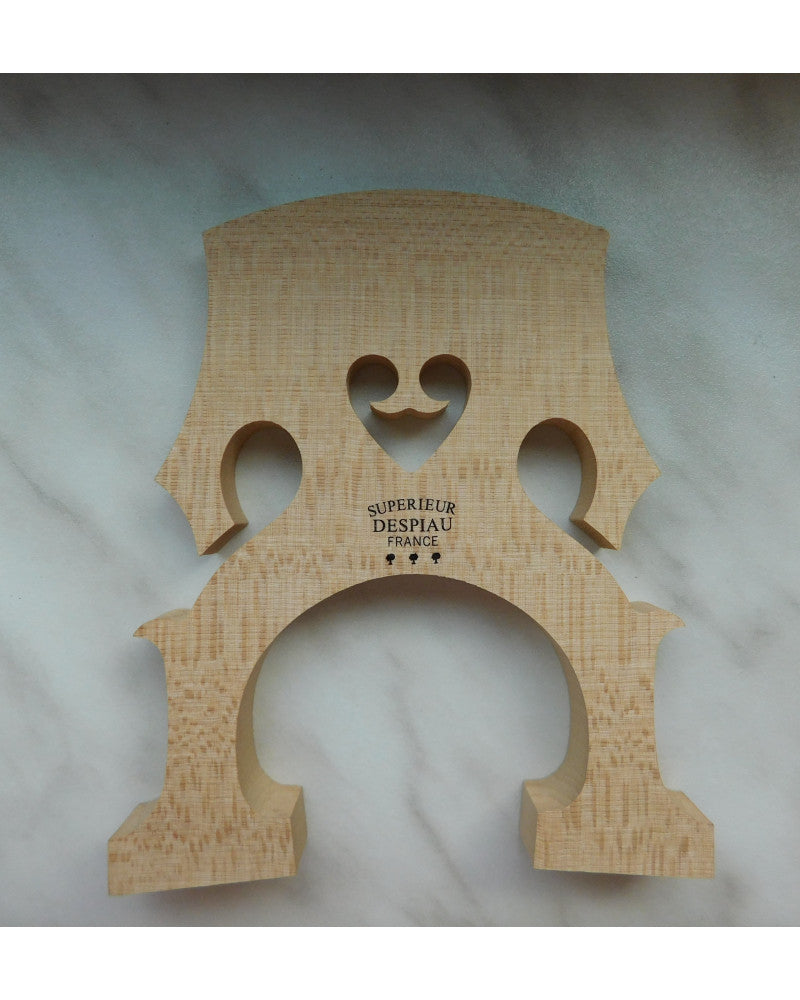 photo de Chevalet cello 4/4 Despiau "Pont du Gard" non préparé - Modèle Français - Traité - 90mm - Qualité A