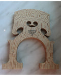 photo de Chevalet violoncelle 4/4 DESPIAU "Pont des Arts" non préparé - Traité - Modèle Belge - 90 mm - Qualité C