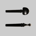 Cheville Violoncelle 4/4 en ébène modèle Suisse avec boule en os