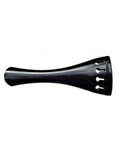 photo de Cordier violon modèle Français en ébène, barrette noire [corne de buffle] Longueur totale : 115mm