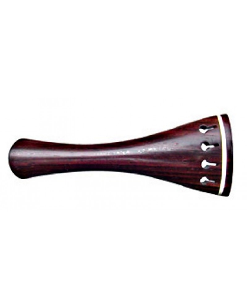 photo de Cordier alto modèle Français en Palissandre, barrette blanche [mammouth] Longueur totale : 126mm