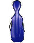 photo de Etui violon 4/4 PC COMPOSITE forme "petit violoncelle" - Bleu tressé