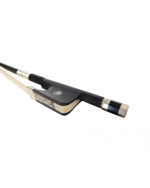 photo de Archet contrebasse 3/4 Carbone tramé - modèle français, baguette ronde