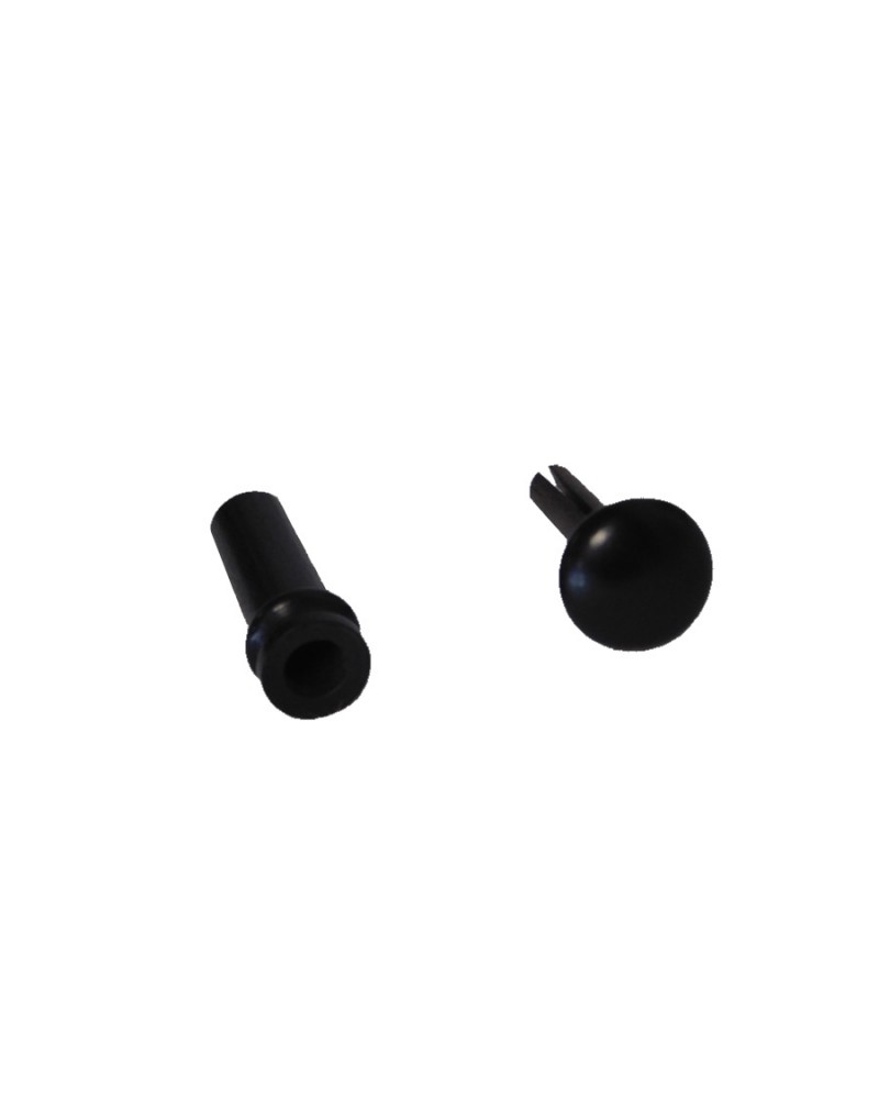 photo de Bouton attache cordier pour violon 4/4-3/4 en EBENE diametre medium
