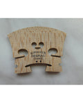 photo de Chevalet violon 4/4 DESPIAU "Garonne", non préparé - Traité - 40mm - Qualité B