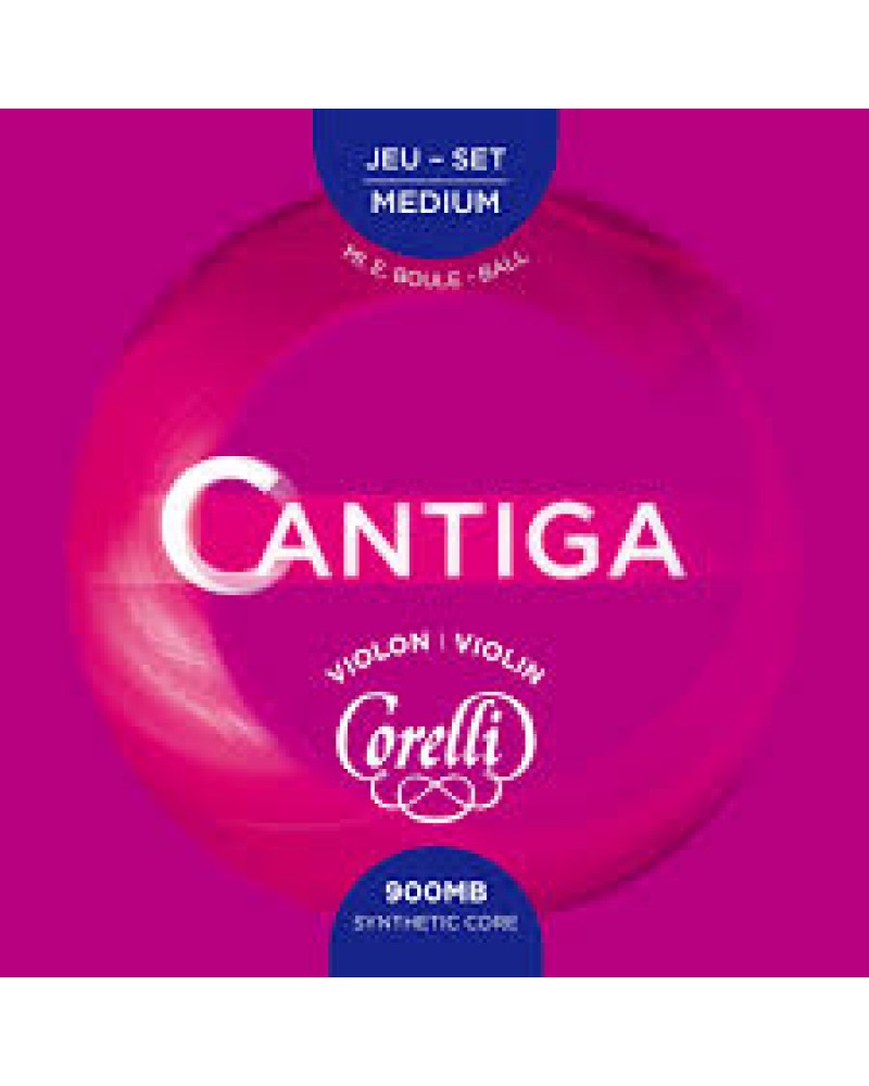 photo de Jeu violon 4/4 CORELLI Cantiga tirant Médium Light Mi boule