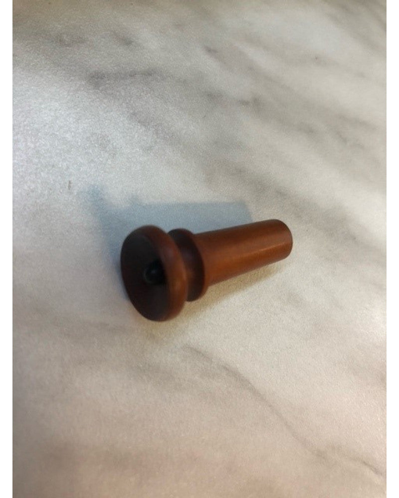 photo de Bouton VIOLON S.Bourgeois en ébène concave avec boule en ébène - Fabriqué au Japon