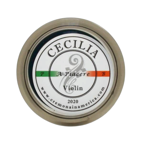 Colophane pour violon Cecilia A Piacere de Lutherie d'Art dans son boîtier rond
