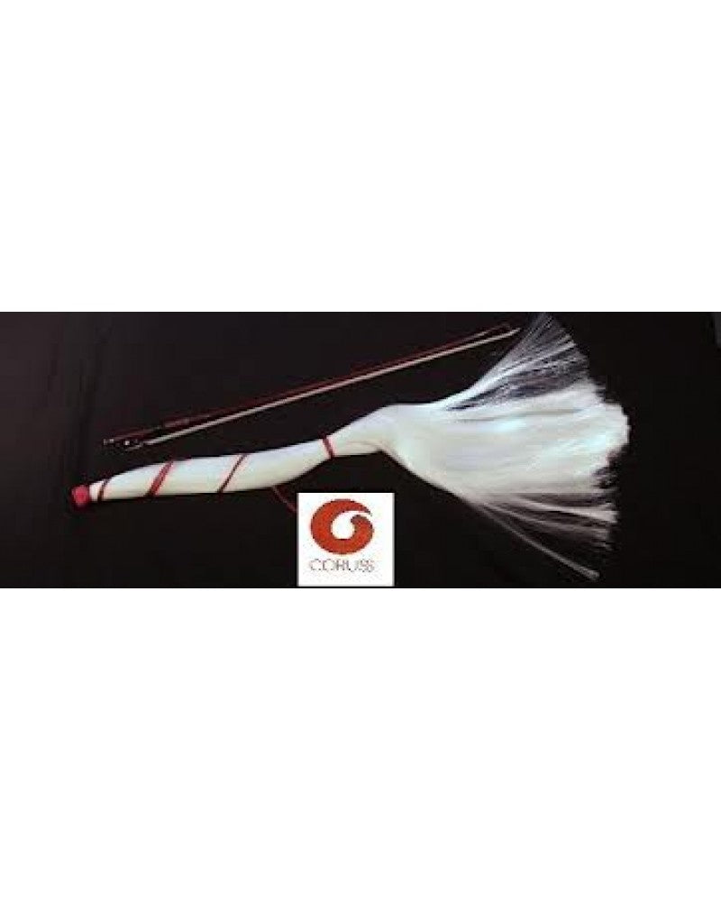 photo de Bottes de 40g de mèches synthétique CORUSS pour archet et de 85cm de long