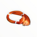 Botte de crin synthétique orange CORUSS pour archet par Lutherie d'Art, idéale pour un reméchage stable et durable.