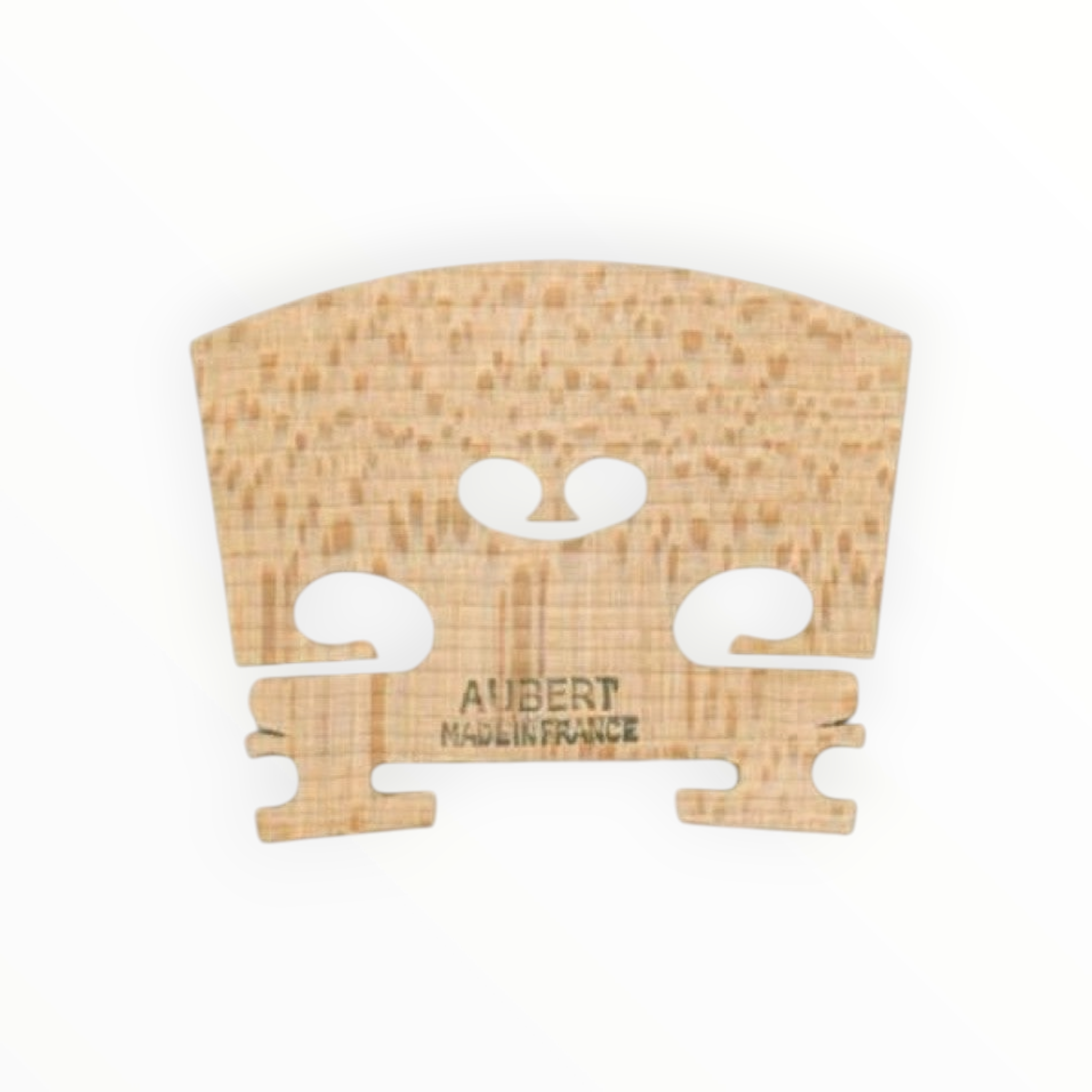 Chevalet de violon 1/10 Aubert non préparé en érable ondé vendu par Lutherie d'Art