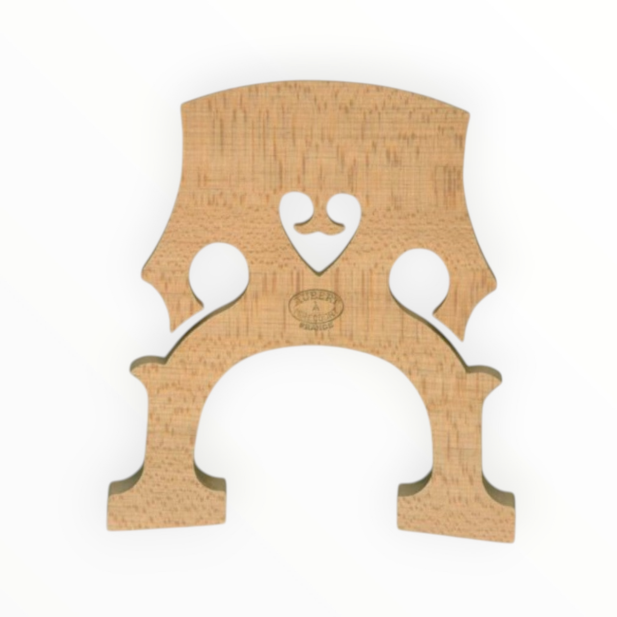 Chevalet de violoncelle 4/4 Aubert modèle français préparé et traité par Lutherie d'Art en bois d'érable naturel