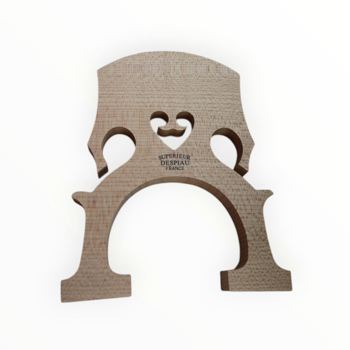 Chevalet de violoncelle 4/4 Lutherie d'Art Despiau Tower Bridge en érable traité, modèle français non préparé