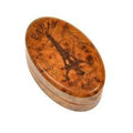 Colophane Lutherie d'Art modèle PARIS pour violon, alto ou violoncelle avec motif Tour Eiffel sur boîtier ovale