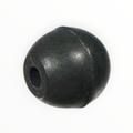 Embout caoutchouc rond noir Lutherie d'Art pour pique de violoncelle assurant stabilité et protection du sol