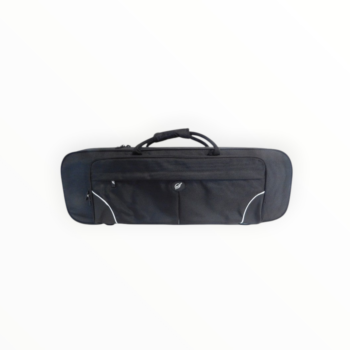 Etui rectangulaire noir Lutherie d'Art pour alto 36cm en cordura imperméable avec poches de rangement