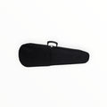 Etui violon 3/4 forme Lutherie d'Art noir léger en toile imperméabilisée avec poignée de transport