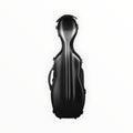 Etui violon 4/4 Lutherie d'Art en polycarbonate noir tressé forme petit violoncelle avec poignées de transport
