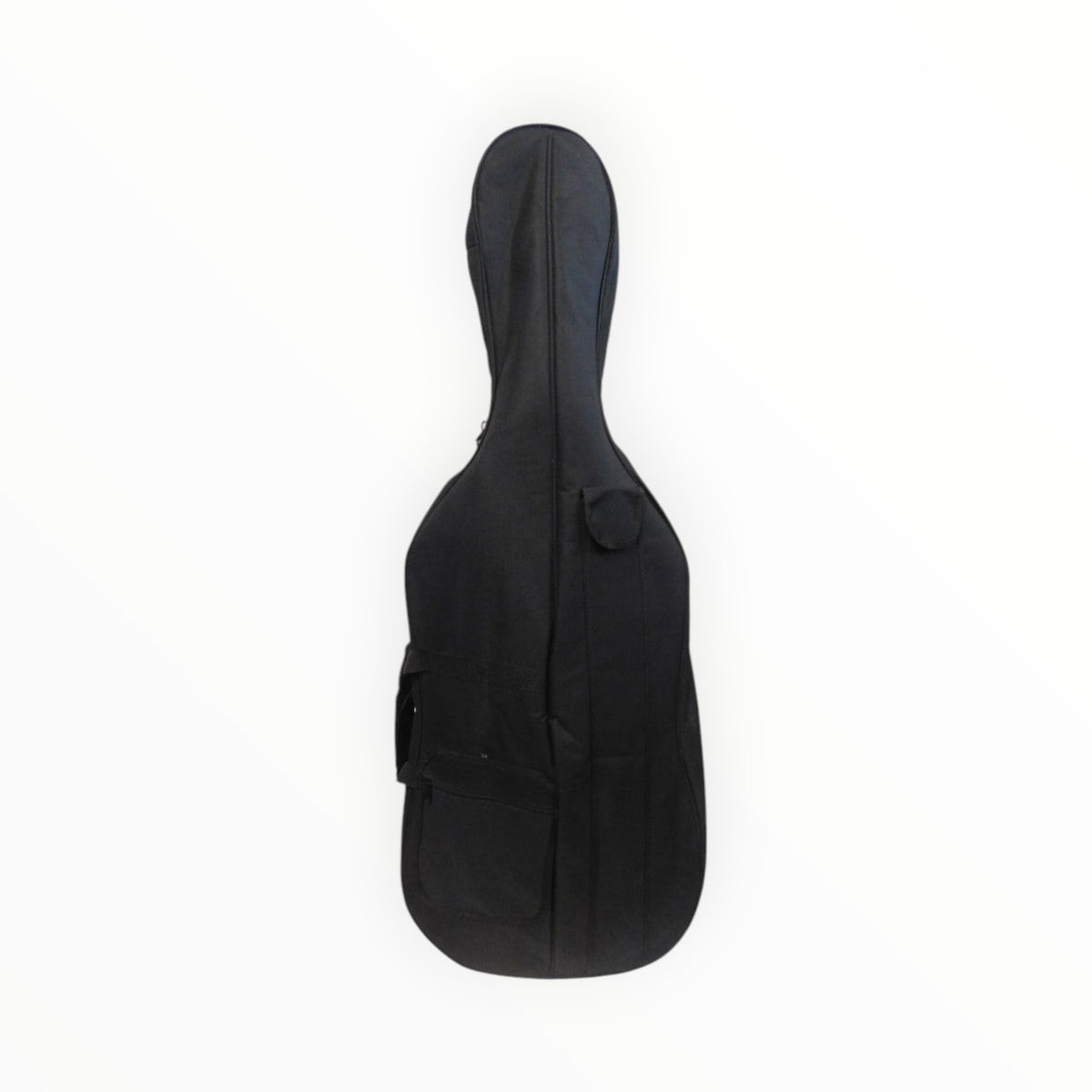 Housse de violoncelle 1/8 Lutherie d'Art noire imperméable avec rembourrage 10mm et poches de rangement