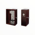 Métronome mécanique Super mini Taktell Lutherie d'Art en bois couleur acajou sans sonnerie