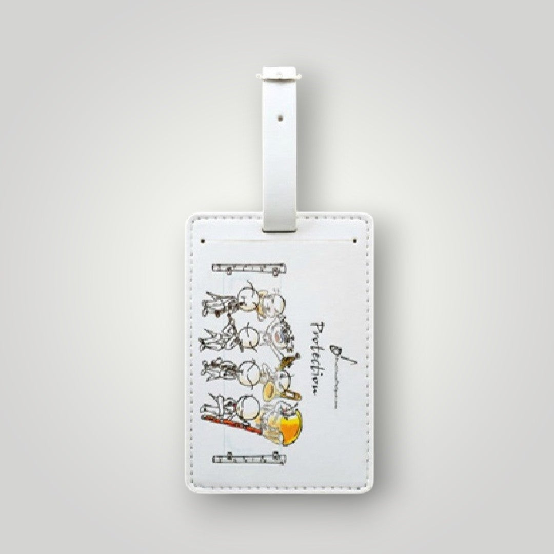 photo de Etiquette bagage "protection"