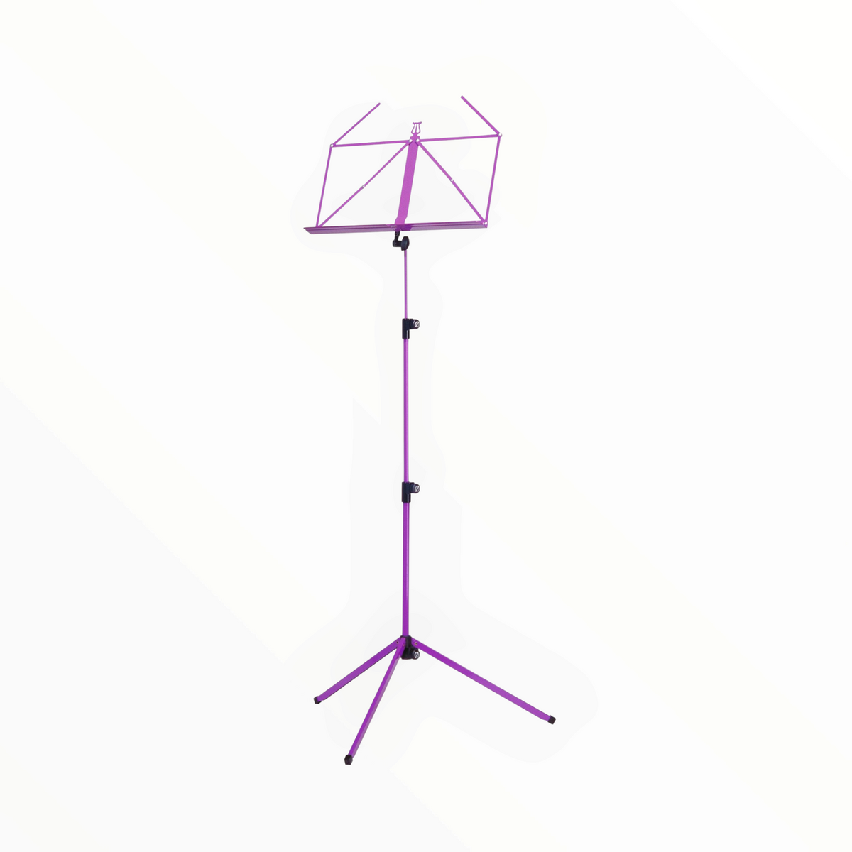 Pupitre pliable K&M 3 parties couleur lilas pour musiciens, proposé par Lutherie d'Art